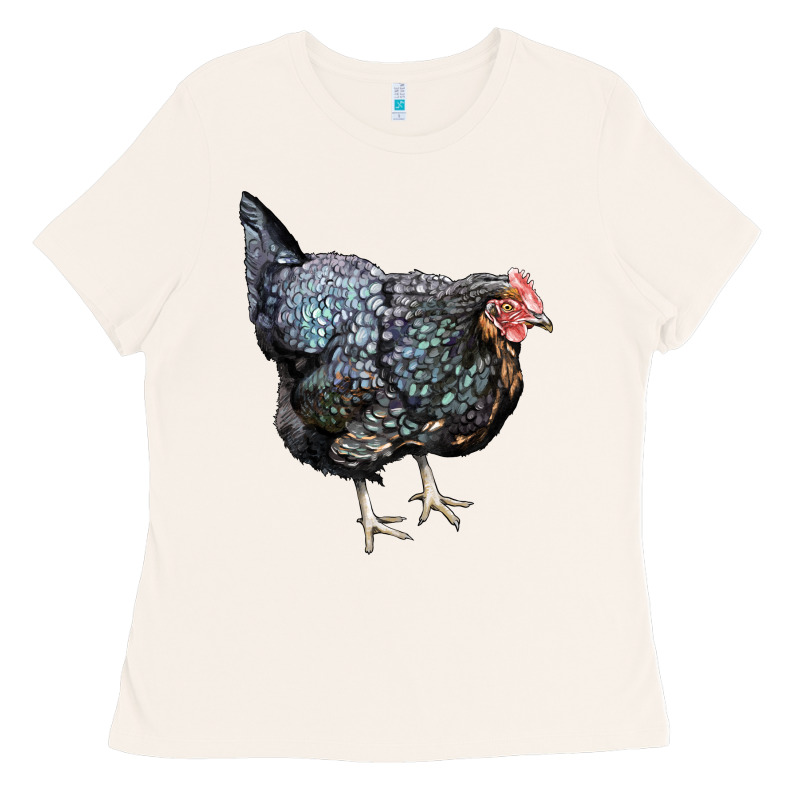 Jersey Giant Chicken Ladies Tee by LillyAllenDesigns | Teevron