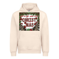 Sandshell just a girl who loves christmas Urban Hoodie - CowhideDigitalArt