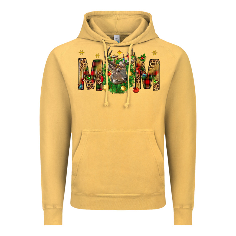 Western Mom With Reindeer Vintage Hoodie by BundleAndBundleShop | Teevron