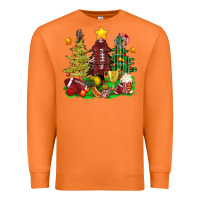 Carrot christmas with american football trees bbs Premium Sweatshirt - BundleAndBundleShop