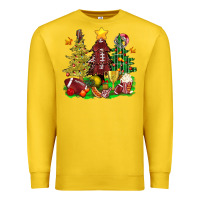 Lemon christmas with american football trees bbs Premium Sweatshirt - BundleAndBundleShop