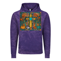 Cloud Purple fall cross tumbler Vintage Hoodie - RanaPortraitStore