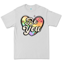 Dove Grey be you Premium Tee - MaliasSmallBusiness