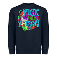 Navy Pick Your Poison Heavyweight Sweatshirt - texasbilliewilder