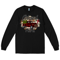 Black Blessed Mimi Christmas Truck Long Sleeve Tee - Bettercallsaul