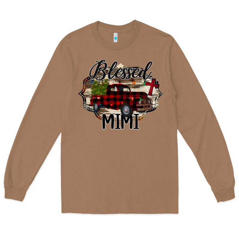 Blessed Mimi Christmas Truck Long Sleeve Tee by Bettercallsaul | Teevron