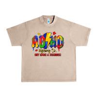 French Oak adhd awareness Urban Heavy Tee - LillyAllenDesigns