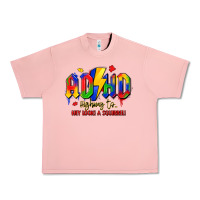 Salmon adhd awareness Urban Heavy Tee - LillyAllenDesigns