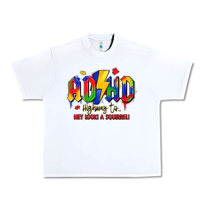 Adhd Awareness Urban Heavy Tee by LillyAllenDesigns | Teevron