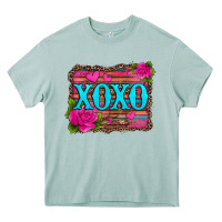 Arona xoxo valentine's day pink roses and hearts Heavy Core Tee - Jasminsmagicworld