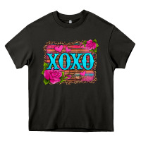 Asphalt xoxo valentine's day pink roses and hearts Heavy Core Tee - Jasminsmagicworld