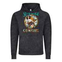 Vintage Black Western Stay Wild Cowgirl Vintage Hoodie - BundleAndBundleShop