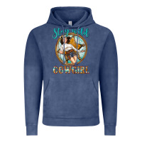 Vintage Denim Western Stay Wild Cowgirl Vintage Hoodie - BundleAndBundleShop