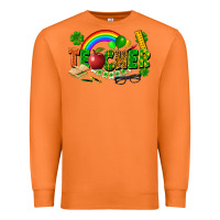 Carrot teacher st patrick Premium Sweatshirt - FaDigitalArtStudio