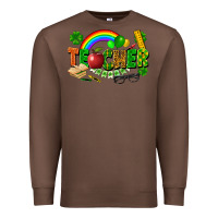 Chestnut teacher st patrick Premium Sweatshirt - FaDigitalArtStudio