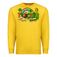 Lemon teacher st patrick Premium Sweatshirt - FaDigitalArtStudio
