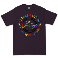 Plum gay pride Premium Tee - MaliasSmallBusiness
