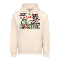Sandshell just a girl who loves christmas Urban Hoodie - CowhideDigitalArt