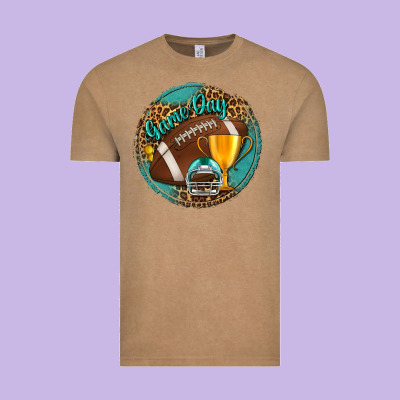 Game Day Vintage Tee Designed By Bundleandbundleshop