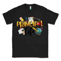 Black Principal Life Classic Tee - LillyAllenDesigns