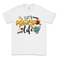 White Principal Life Classic Tee - LillyAllenDesigns