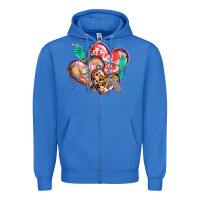 True Royal nurse hearts Zipper Hoodie - CowGirlArtShop