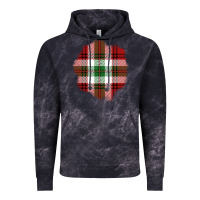 Cloud Black Christmas Tartan Patch Vintage Hoodie - BundleAndBundleShop