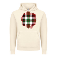 Vintage Artic Christmas Tartan Patch Vintage Hoodie - BundleAndBundleShop