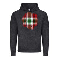 Vintage Black Christmas Tartan Patch Vintage Hoodie - BundleAndBundleShop