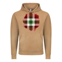 Vintage Camel Christmas Tartan Patch Vintage Hoodie - BundleAndBundleShop