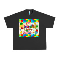 Pigment Black autism mom Urban Heavy Tee - LillyAllenDesigns