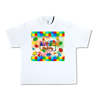 White autism mom Urban Heavy Tee - LillyAllenDesigns