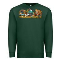Sports Green thanksgiving trucks bbs Premium Sweatshirt - BundleAndBundleShop