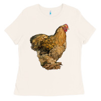Bone Cochin Chicken Ladies Tee - LillyAllenDesigns