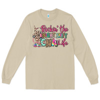 Mushroom rockin the night shift cna life Long Sleeve Tee - RanaPortraitStore