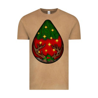 Vintage Camel Christmas  teardrop Vintage Tee - BundleAndBundleShop