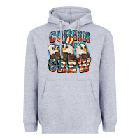 Heather Grey Cousin crew Heavyweight Hoodie - FaDigitalArtStudio