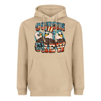 Mushroom Cousin crew Heavyweight Hoodie - FaDigitalArtStudio