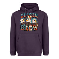 Plum Cousin crew Heavyweight Hoodie - FaDigitalArtStudio