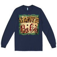 Navy Santa Baby Long Sleeve Tee - Bettercallsaul