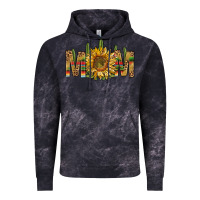 Cloud Black Western Mom With Sunflower Vintage Hoodie - BundleAndBundleShop