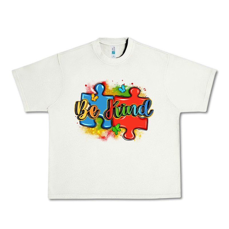 Be Kind Autism Urban Heavy Tee by LillyAllenDesigns | Teevron