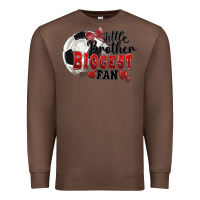 Chestnut little brother biggest fan soccer Premium Sweatshirt - FaDigitalArtStudio
