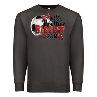 Smoke little brother biggest fan soccer Premium Sweatshirt - FaDigitalArtStudio
