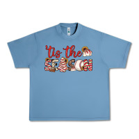Pebble Blue tis the season baseball little debbie tree cakes Urban Heavy Tee - JahusDesignShop