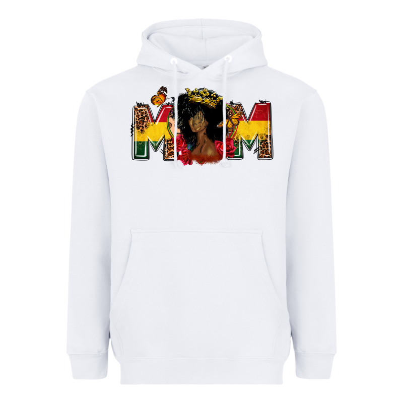 Juneteenth Mom Mother's Day Heavyweight Hoodie by FaDigitalArtStudio | Teevron