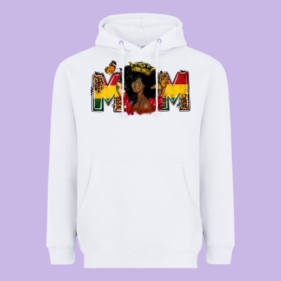 Juneteenth Mom Mother's Day Heavyweight Hoodie Designed By Fadigitalartstudio