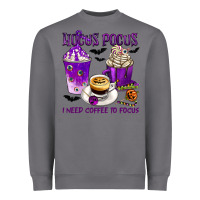 Storm Hocus Pocus I Need Coffee to Focus Heavyweight Sweatshirt - texasbilliewilder