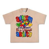Burro autism is not a disability it's a different abilit Urban Heavy Tee - LillyAllenDesigns