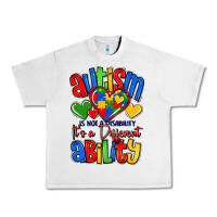 Lunar Rock autism is not a disability it's a different abilit Urban Heavy Tee - LillyAllenDesigns